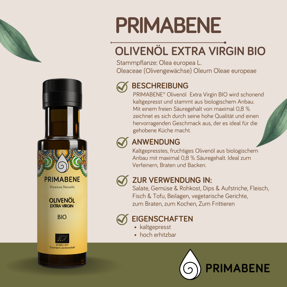 Bild von Olivenöl Extra Virgin Bio - Speiseöl